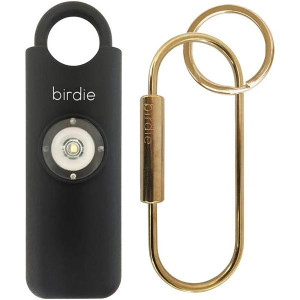 She’s Birdie–The Original Personal Safety Alarm for Women by Women–130dB Siren, Strobe Light and Key Chain in 5 Pop Colors