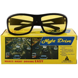 Adam Jones Yellow Night Vision Wrap-Around Unisex Sunglasses