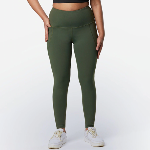 Women Olive Super Stretchy & High Waisted The Ultimate Leggings