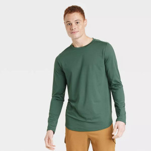 Men's Soft Stretch Long Sleeve Athletic Top
