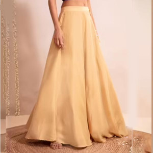 Gajra Gang by Nykaa Fashion Pataka Gold Skirt