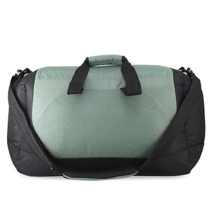 Green & Black Printed Travel Duffel Bag