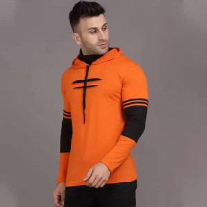 Smart & Comfortable Hoodie T-Shirt with Mask for Men's & Boys