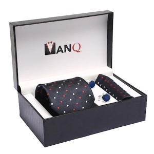 Men Blue & Red Printed Accessory Gift Set